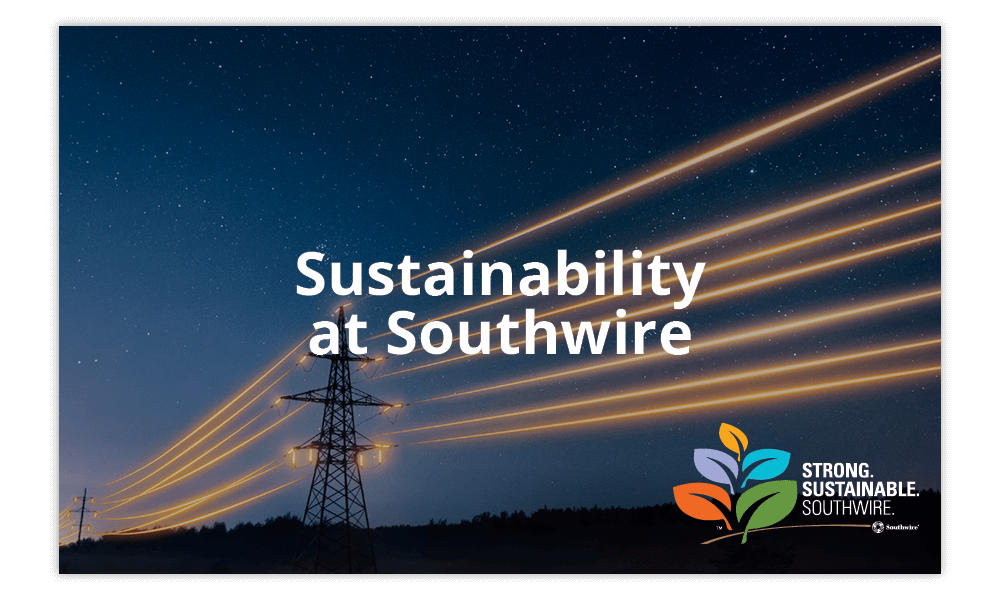 Southwire's commitment to sustainability in the automotive and electric vehicle industry